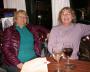Thelma and Anne enjoy a pre-event glass
