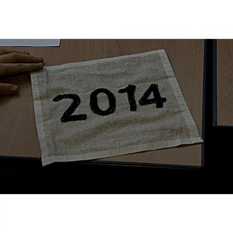 2014 date square for the quilt