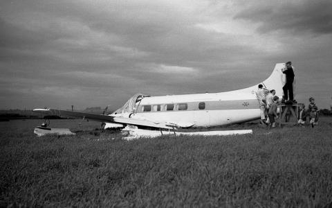 G-ANDY plane crash at Fernieflat Farm