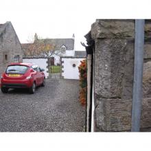 A view of the most recent Baberton Mains Farmhouse