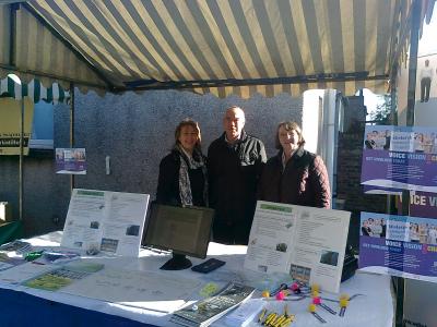 Community Councillors and Local Councillor at Community Market September 2012